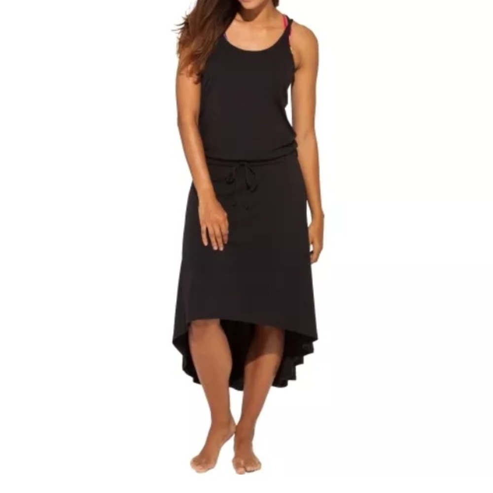 XL Calia by Carrie Underwood Strappy Black Dress