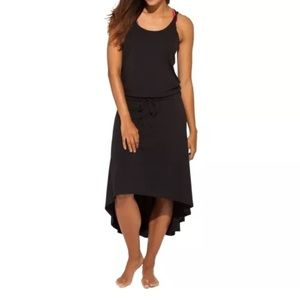 XL Calia by Carrie Underwood Strappy Black Dress