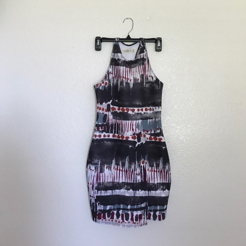 Abercrombie & Fitch fitted racerback dress