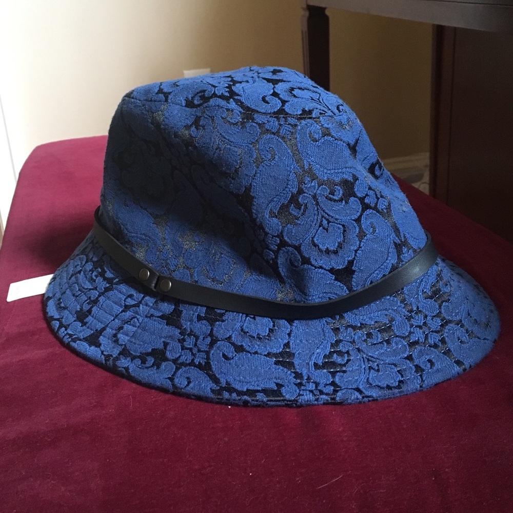 Paisley print Anthropologie hat