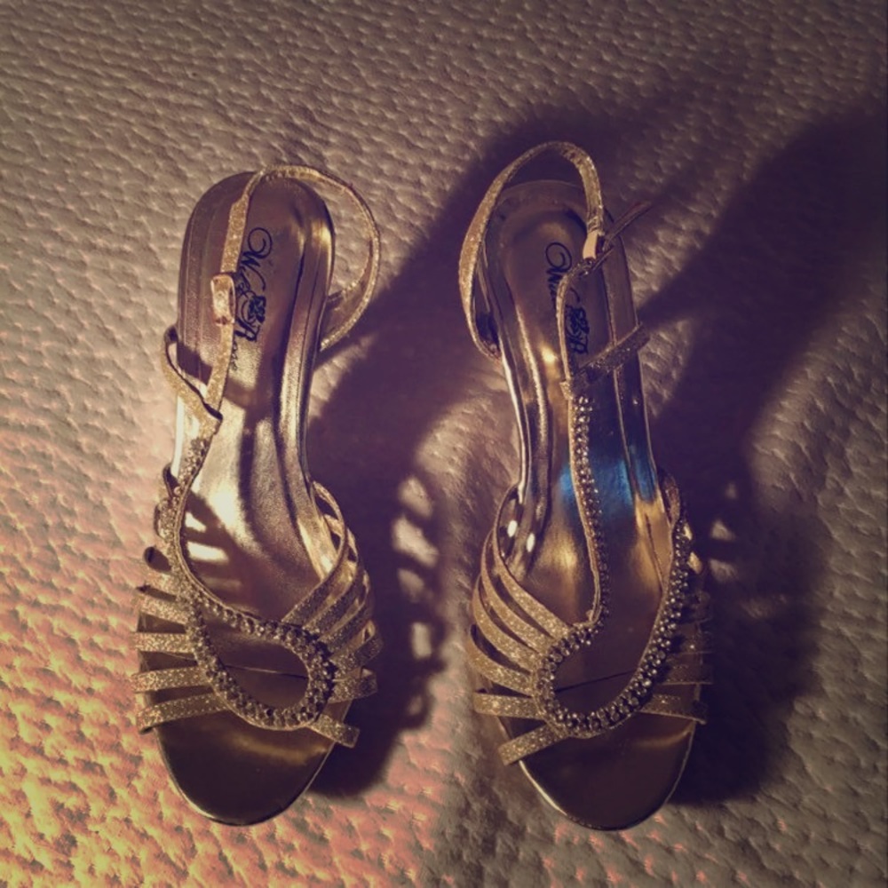 Gold Heels