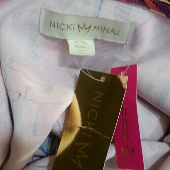 NICKI MINAJ Multicolor Midi Dress. NWT - Picture 5 of 5