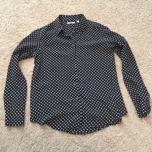 UNIQLO Polka Dot Blouse