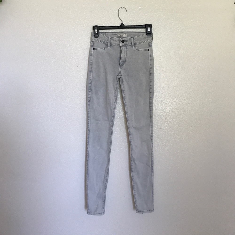 Abercrombie and Fitch high waisted jeans