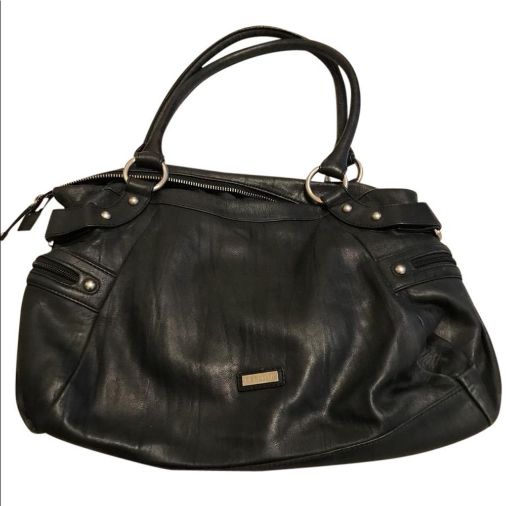 Black Perlina Handbag