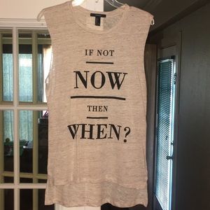Forever 21 Muscle Tank - Like New