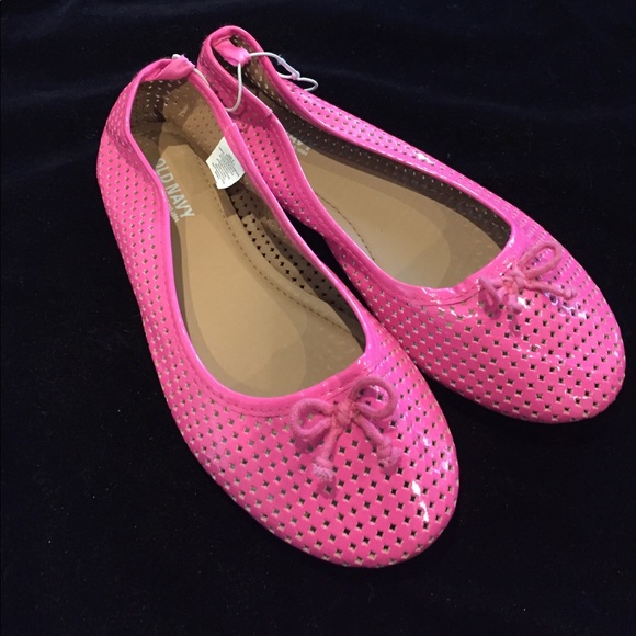 Brand New! Hot Pink Ballerina Flats - Picture 1 of 2