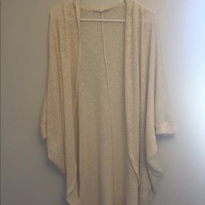 Painted Threads White Kimono