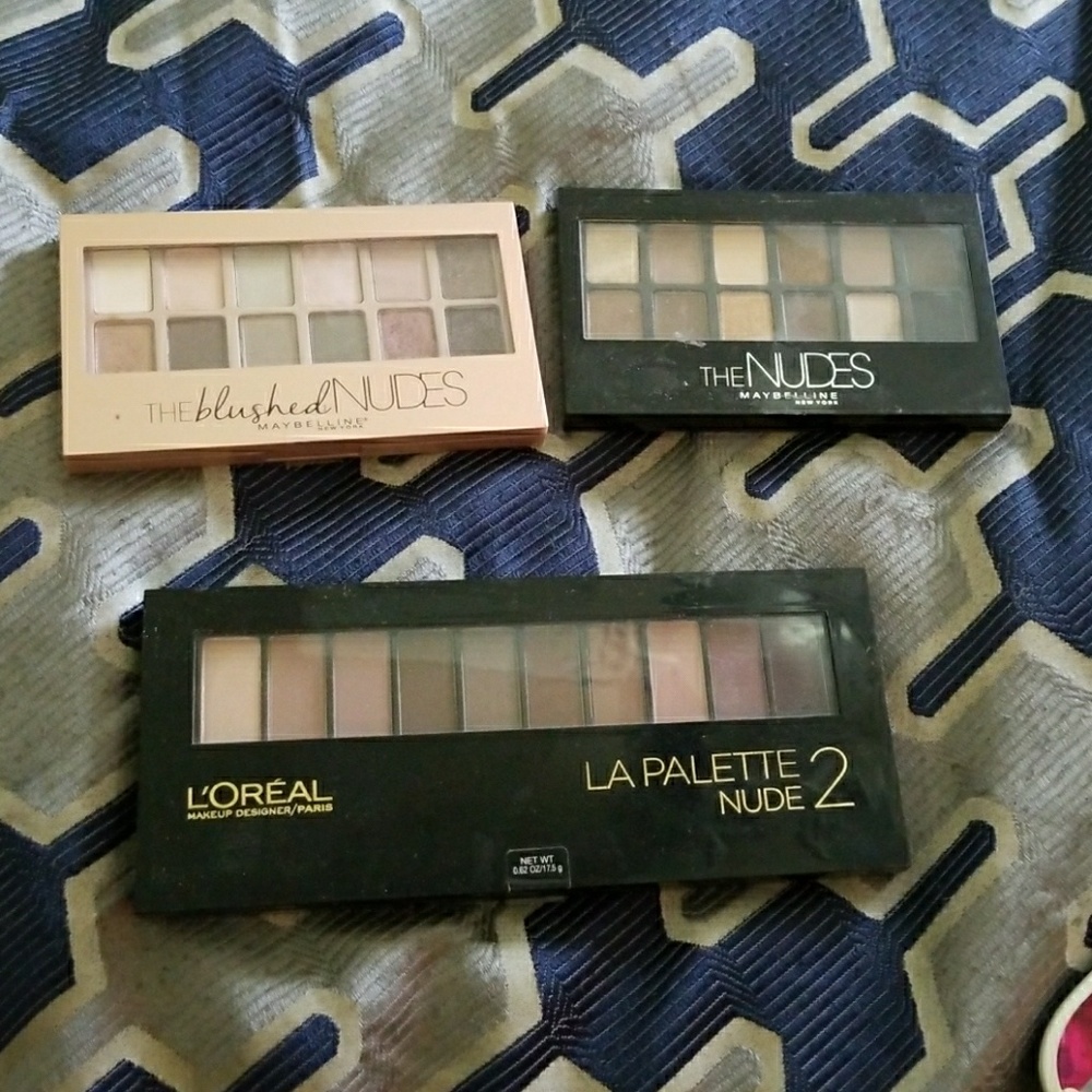 3 Maybelline Palettes