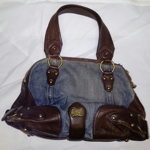 Michael Kors Denim and Leather bag - Picture 1 of 3