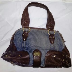 Michael Kors Denim and Leather bag
