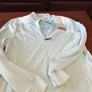Vineyard vines crew neck zip