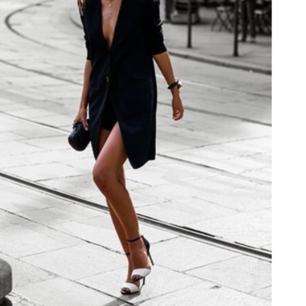Zara blocked heels