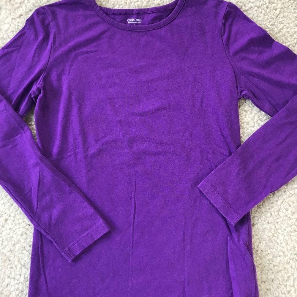 Cherokee Purple Tee Size L 10/12