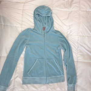 Juicy Couture light blue track jacket