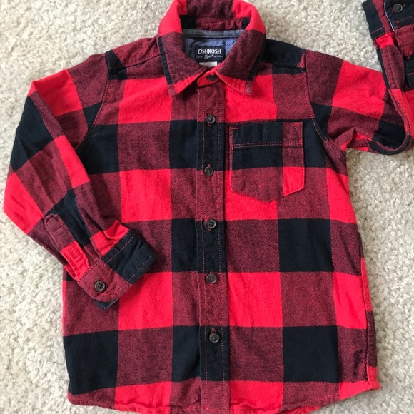 OshKosh B'gosh Other - OshKosh Flannel Shirt Size 5