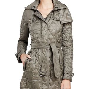 Burberry finsbridge quilted coat