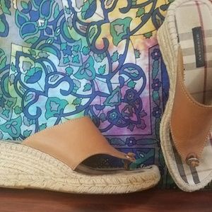 Burberry Wedge Sandals
