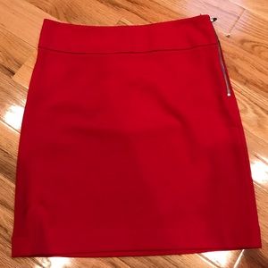 NWT Banana Republic red mini skirt size 0
