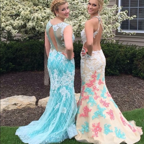 Rachel Allan size 4 designer prom dress - Picture 4 of 6