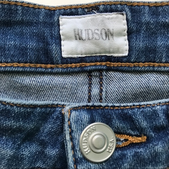 Hudson Midrise Cropped Jeans - Picture 3 of 6