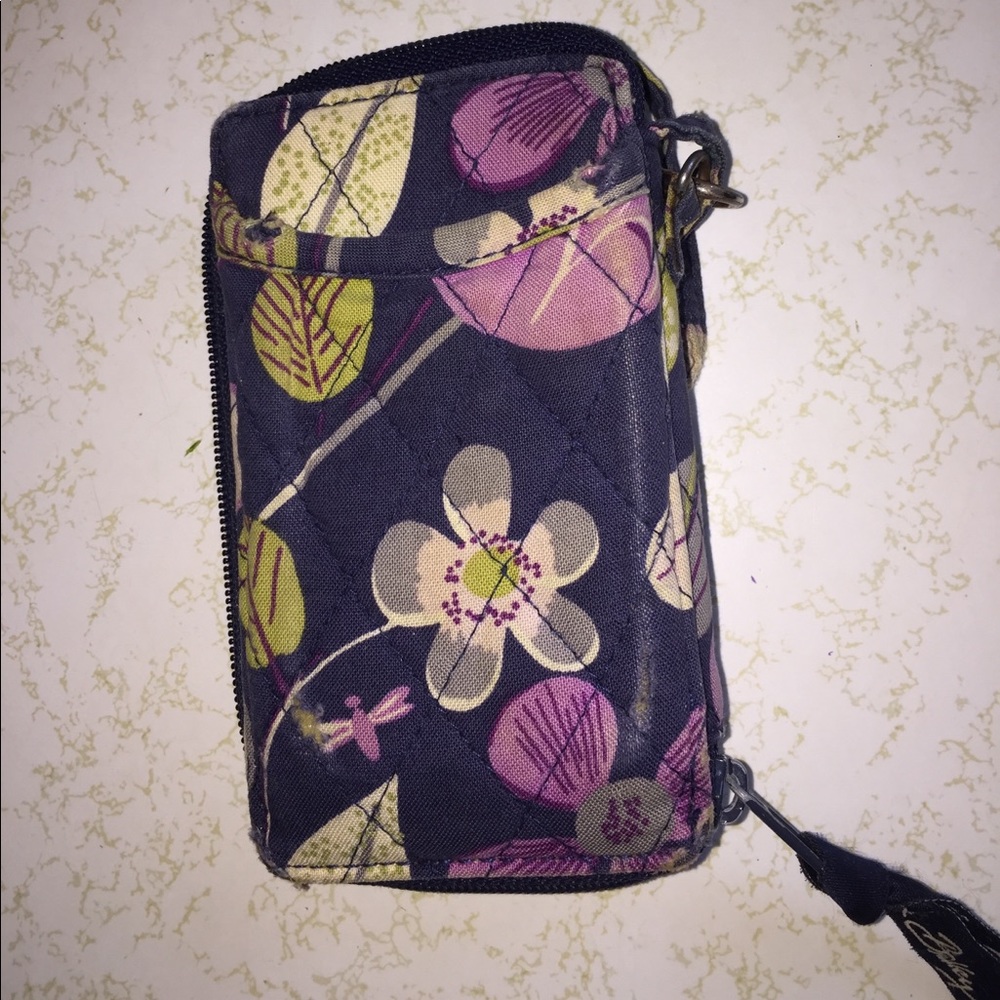 Vera Bradley small wallet and phone holder