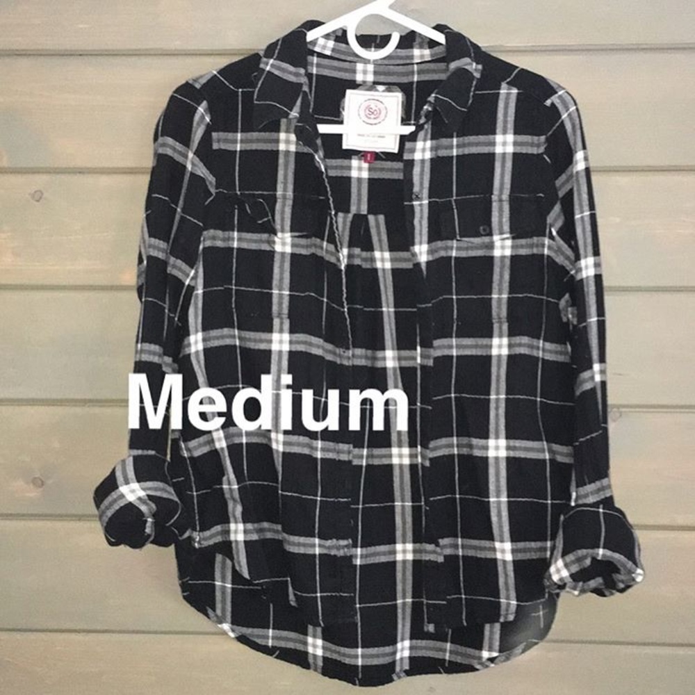 Black and White Flannel