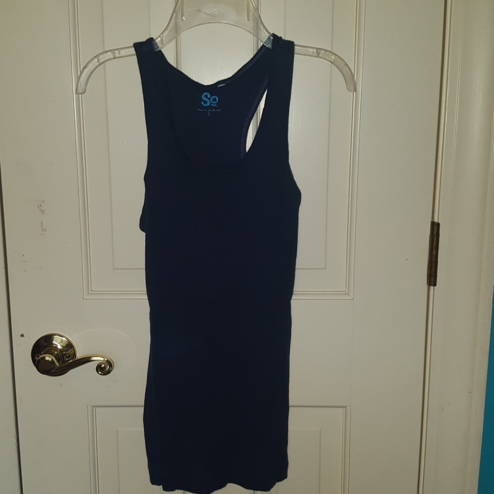 Navy blue tank
