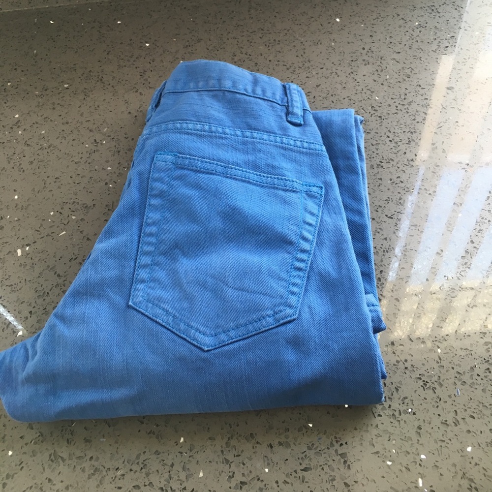Gap kids sky blue jeans