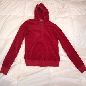 Juicy Couture red track jacket