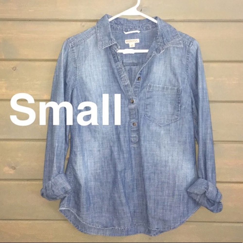 Chambray Top