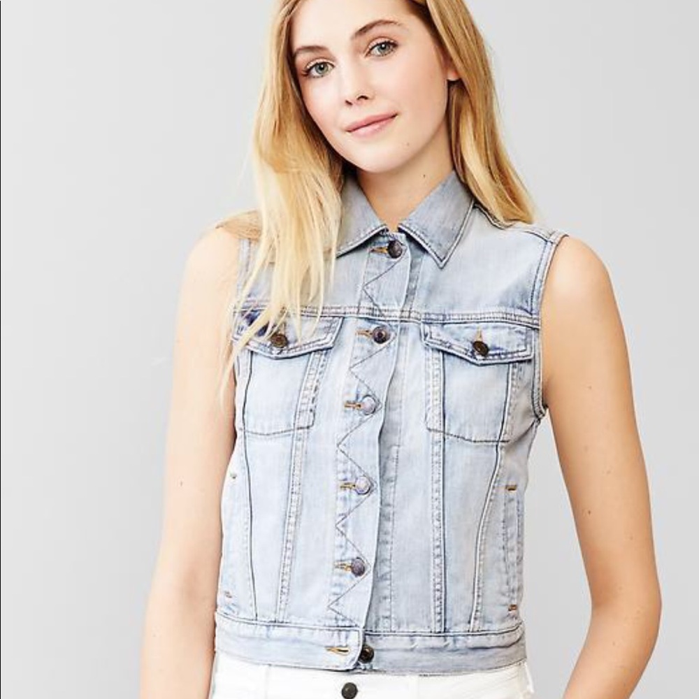 GAP denim vest