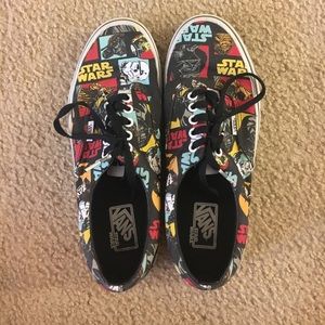 VANS- Star Wars printed lace-up vans