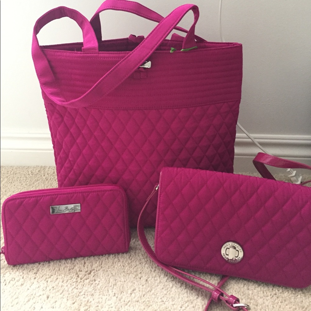 Crossbody wallet and tote