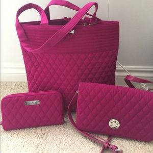 Crossbody wallet and tote