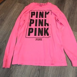 PINK long sleeve t
