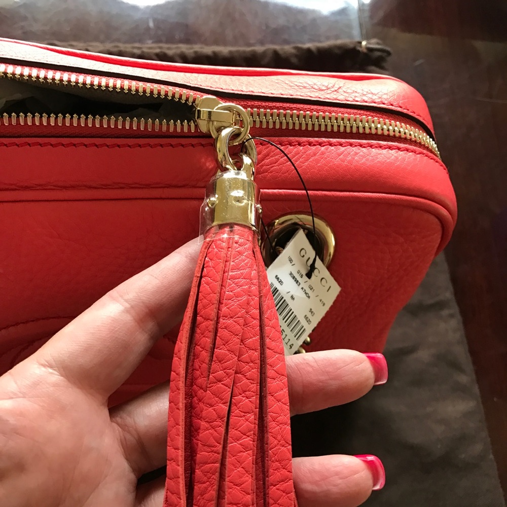 ❗️SOLD❗️❗️❗️Gucci soho double chain hand bag - Picture 2 of 8