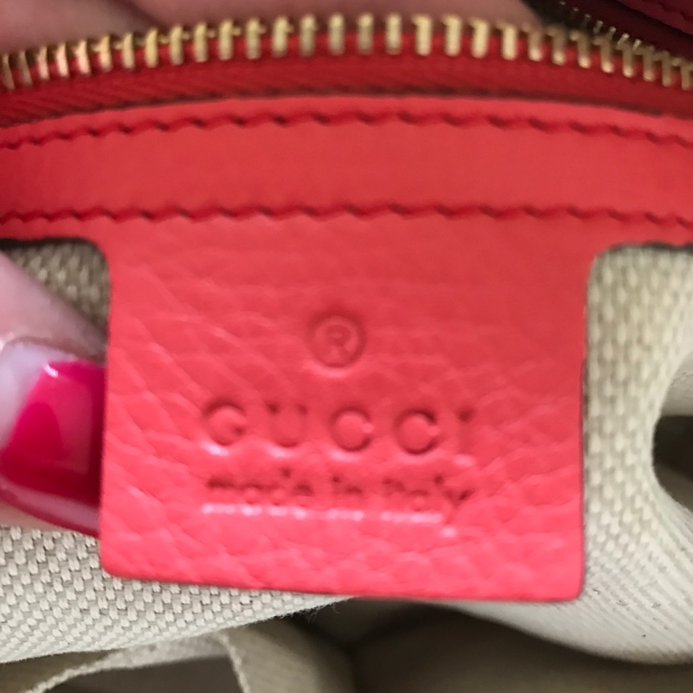 ❗️SOLD❗️❗️❗️Gucci soho double chain hand bag - Picture 4 of 8
