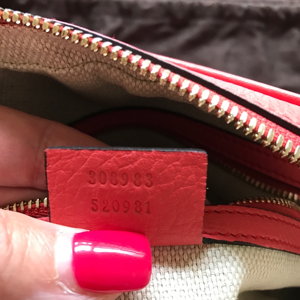 ❗️SOLD❗️❗️❗️Gucci soho double chain hand bag - Picture 5 of 8
