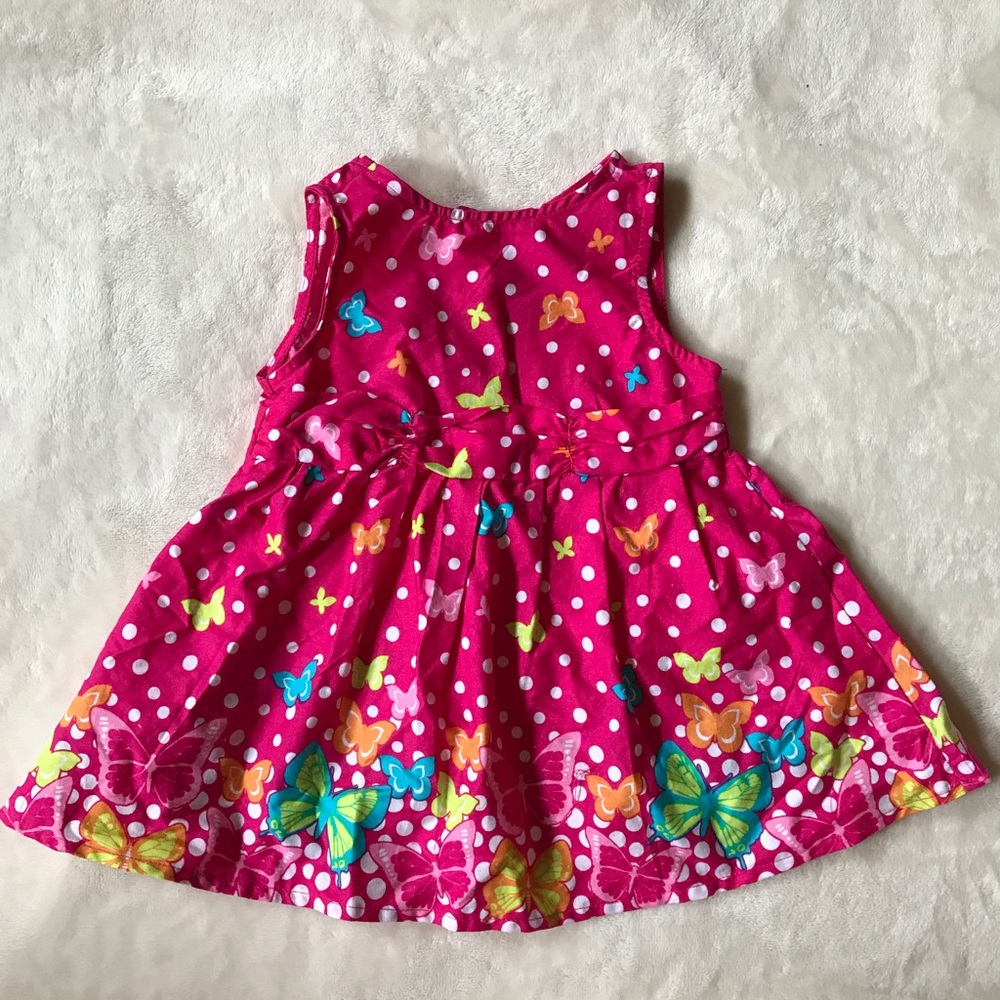 Pink Butterflies Dress