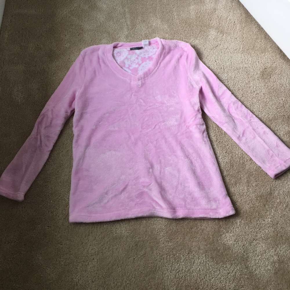 Plush fleece pajama set