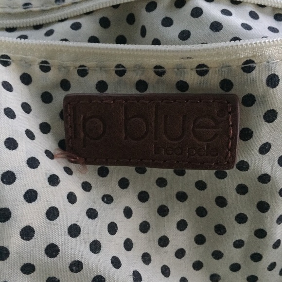 Linea Pelle Satchel Handbag Purse Bag Red Brown - Picture 3 of 8