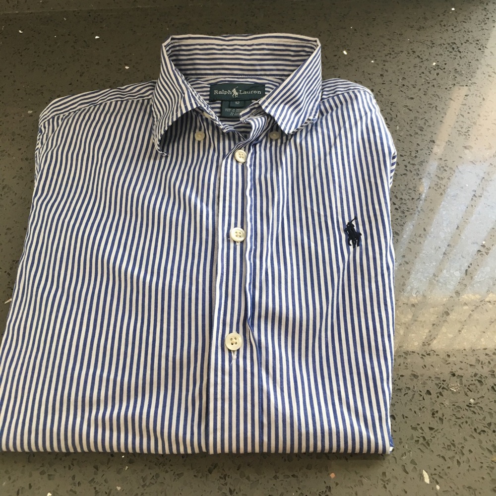 Polo boys long sleeve shirt