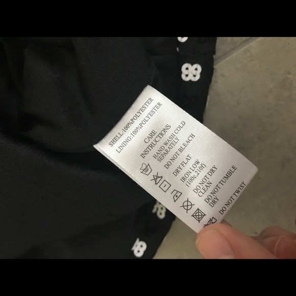 Motel rocks black white cold shoulder sequin dress - Picture 5 of 6