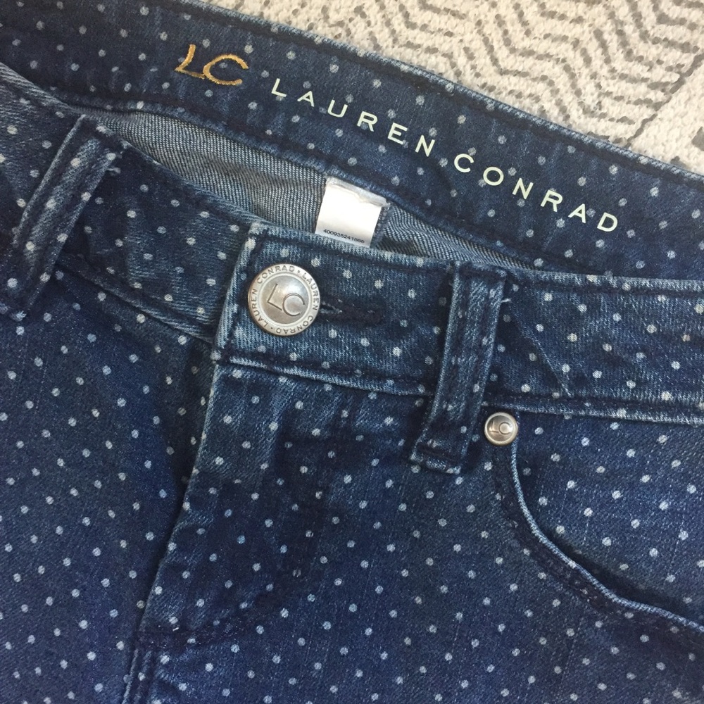Polka Dot Jeans by LC Lauren Conrad