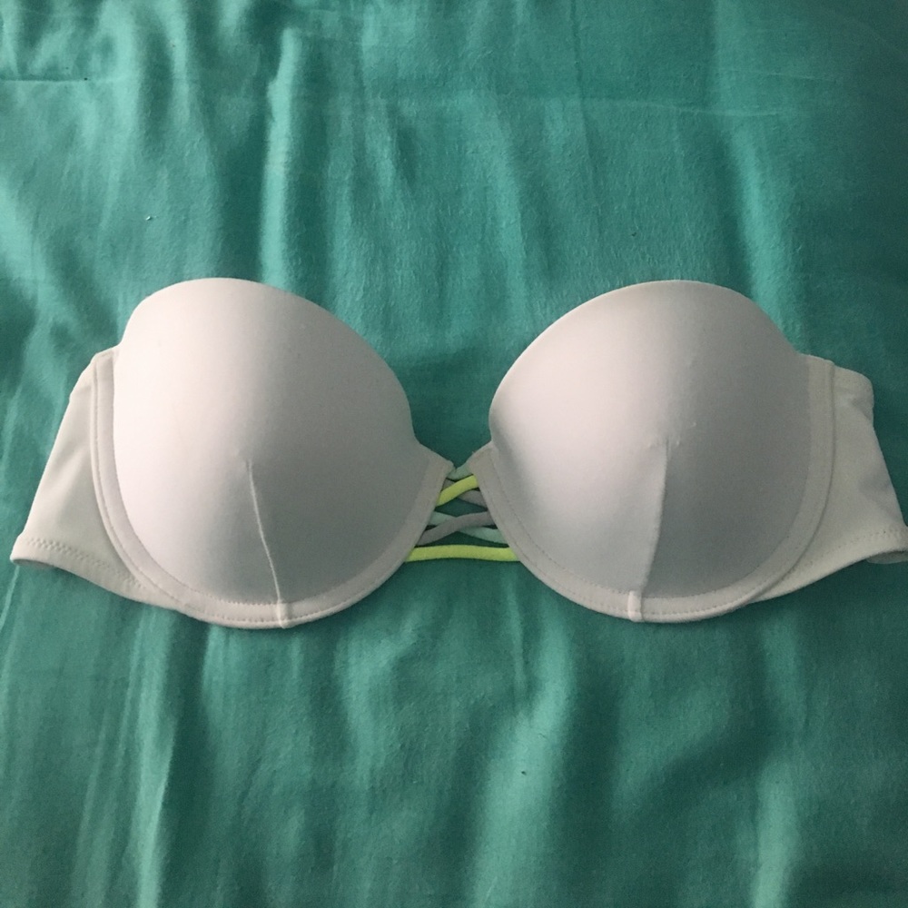 White Victoria Secret swim top