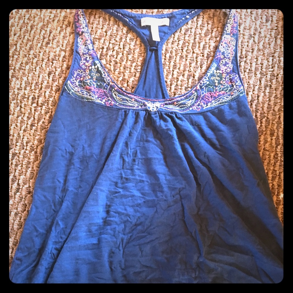 Aeropostale Embellished Tank