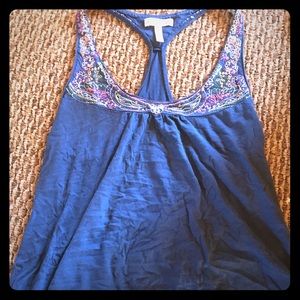 Aeropostale Embellished Tank
