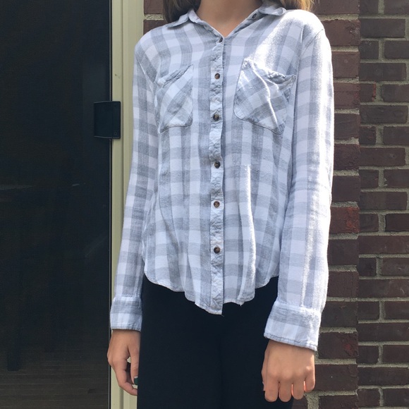 Abercrombie 🌟 Long Sleeve Flannel - Picture 5 of 5