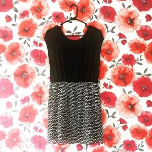 EUC Polka dot tank dress